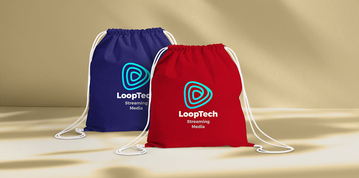 Drawstring backpack with logo online